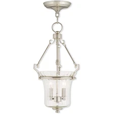 Livex Lighting 50922-35 Cortland Pendant Polished Nickel