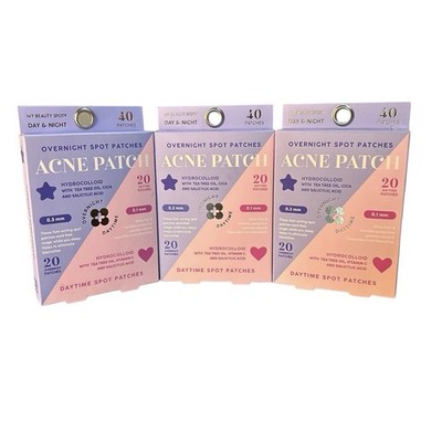 Lot Of 120 Acne Patch For Face Hydrocolloid Overnight & Daytime Pimple Spot New