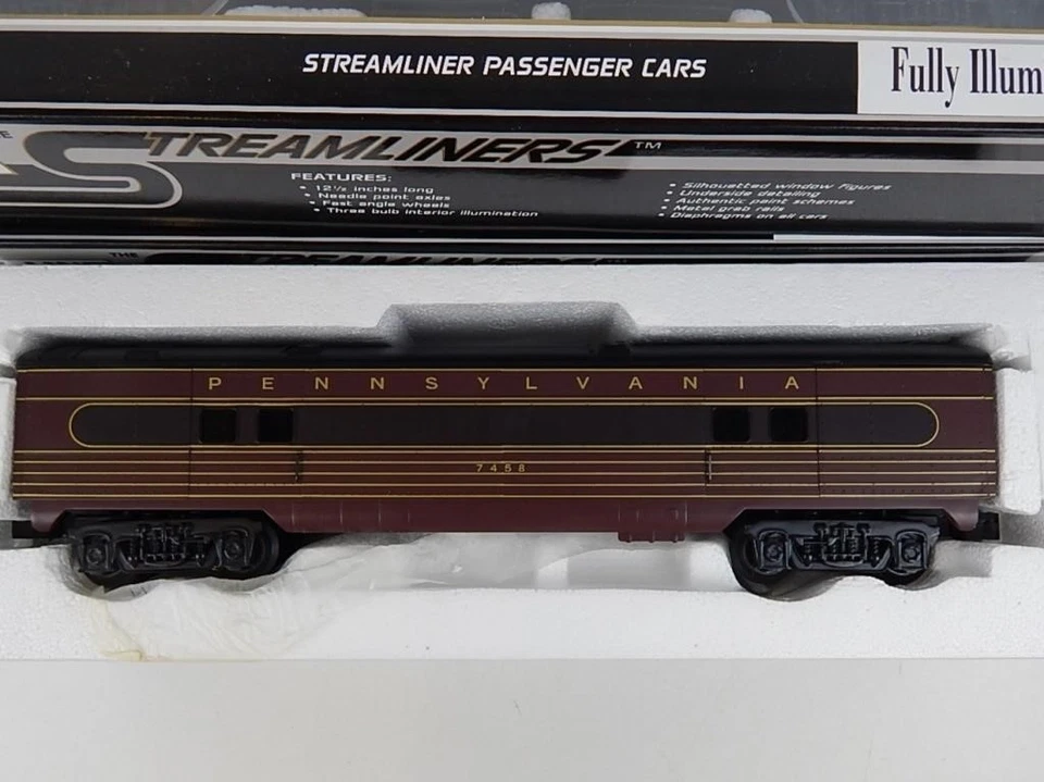 NEW K-Line K4580E O Gauge Pennsylvania Passenger Cars 8115,4012,5468,4423 - Image 2 of 4
