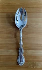Gorham STRASBOURG STERLING Silver Pierced Serving Spoon 8.5” Long 80g