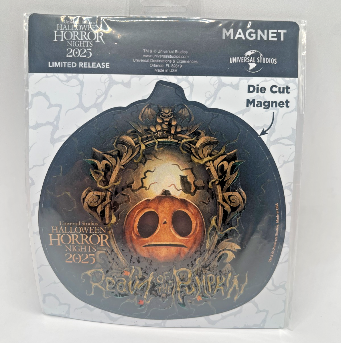 Universal Halloween Horror Nights 2025 HHN LIMITED Lil Boo Die Cut