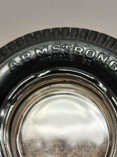 Vintage Armstrong Rhino Flex Tire Advertising Ashtray - Picture 3 of 5