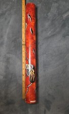 16" Hand Painted, DIDGERIDOO Kangaroo Artwork
