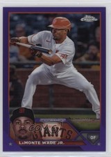 2023 Topps Chrome Update Purple Refractor 245/250 LaMonte Wade Jr #USC110 ut4