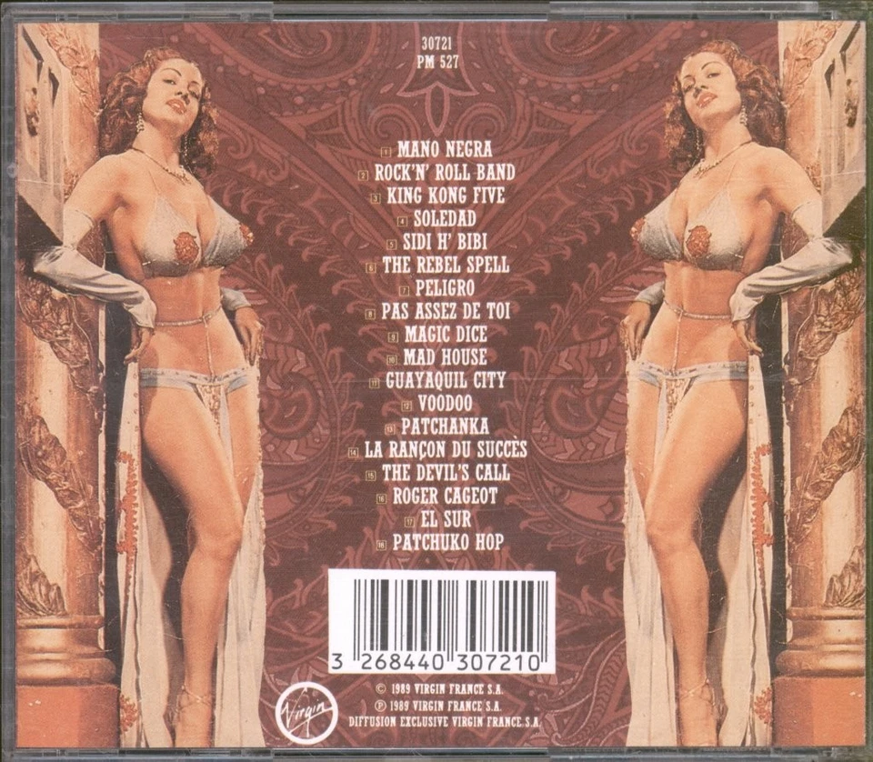 Mano Negra Puta's Fever CD Frankreich Virgin 1989 CD MPO Pressung 30721 - Bild 2 von 3