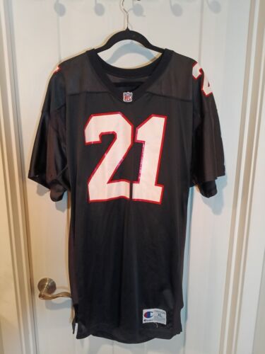 Vintage 90s Champion Atlanta Falcons PRACTICE JERSEY NO NAME ON BACK Deion SandersXL - Bild 2 von 5