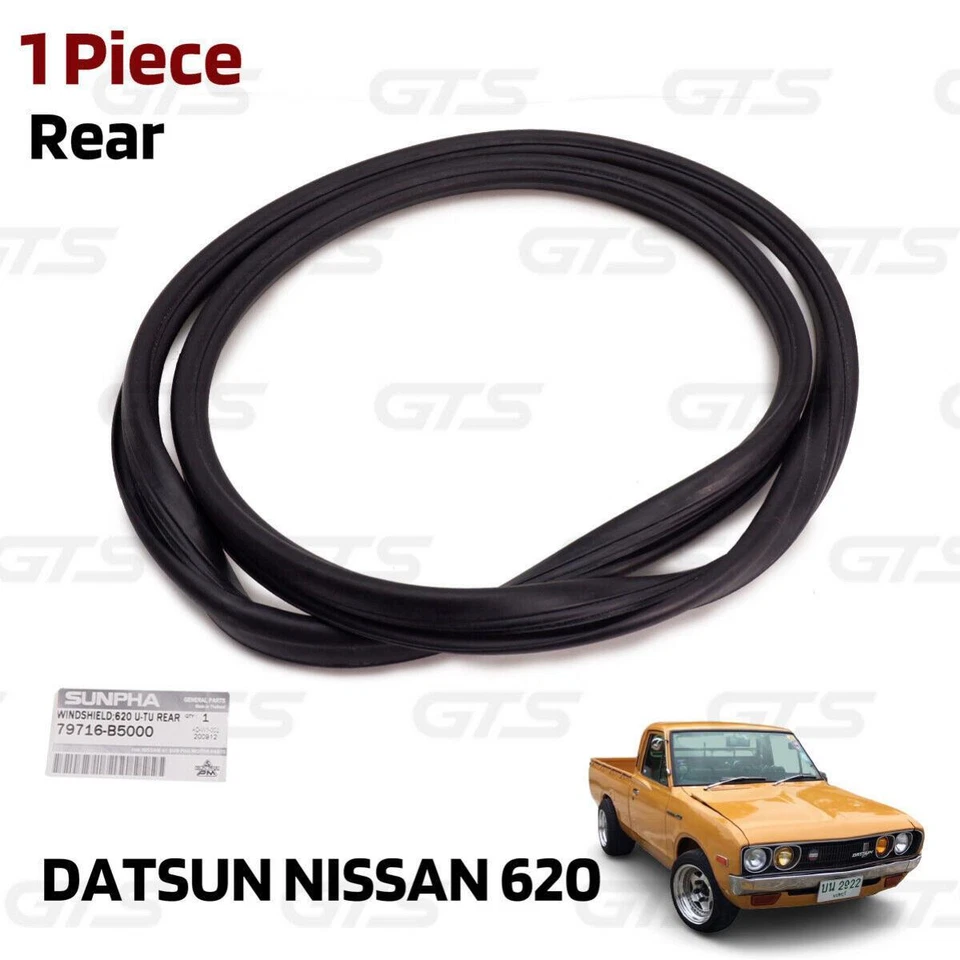 1 Pc. Rear Windshield Weatherstrip Rubber Seal For Datsun 620 Pickup 1974 - 79 Foto 3 de 4