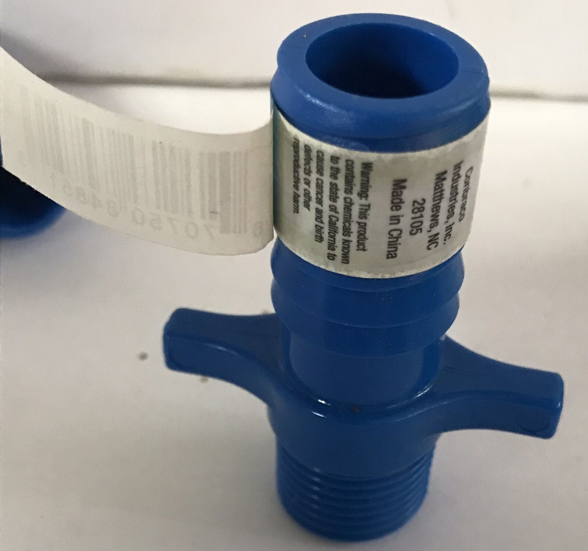23) Apollo Blue Twister 3/4” x 1/2” Insert To MPT Insert Male