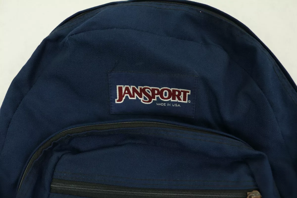 Vintage 90s Jansport Blue Backpack Made In USA | eBay