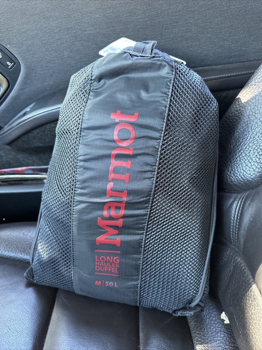 Marmot Long Hauler Travel Duffel Bag Dark Charcoal/blue Tint Style