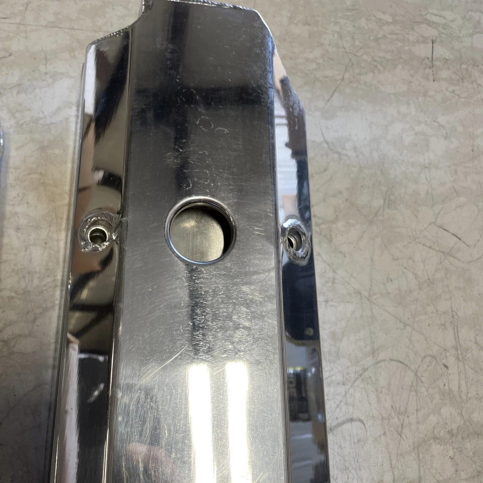 Hamburger's 1052 tampas de válvula com furo Chrysler Big Block V8 - Imagem 3 de 4