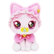 Catch Teenieping Season 5 Wishcat Bebe Nyang Plush Doll Cat 22cm Kid Toy