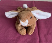 Ty RARE BEANIE BABIES EARS. YEAR 1995 STYLE ERRORS in both TAGS.
