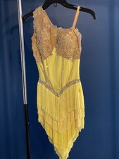 Latin Dance Competition Dress Junior Size Small