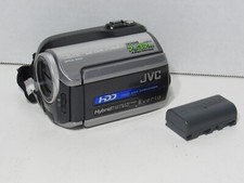 JVC Everio Hard Disk Hybrid Camcorder GZ-MG155U UNTESTED For PARTS No Charger