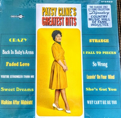 PATSY CLINE  GREATEST HITS - VINYL LP '' NEW, SEALED ''