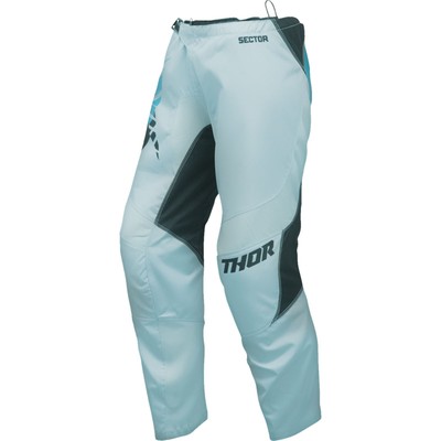 Thor MX-24 Women's Sector Split Pants 2024 BLK/BLU 9/10 2902-0338