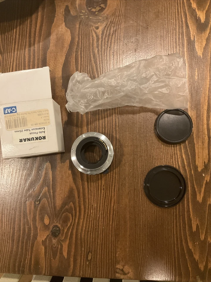 ROKUNAR 25mm C-AF Uniplus Extension Tube Auto Focus Camera - Image 4 of 4