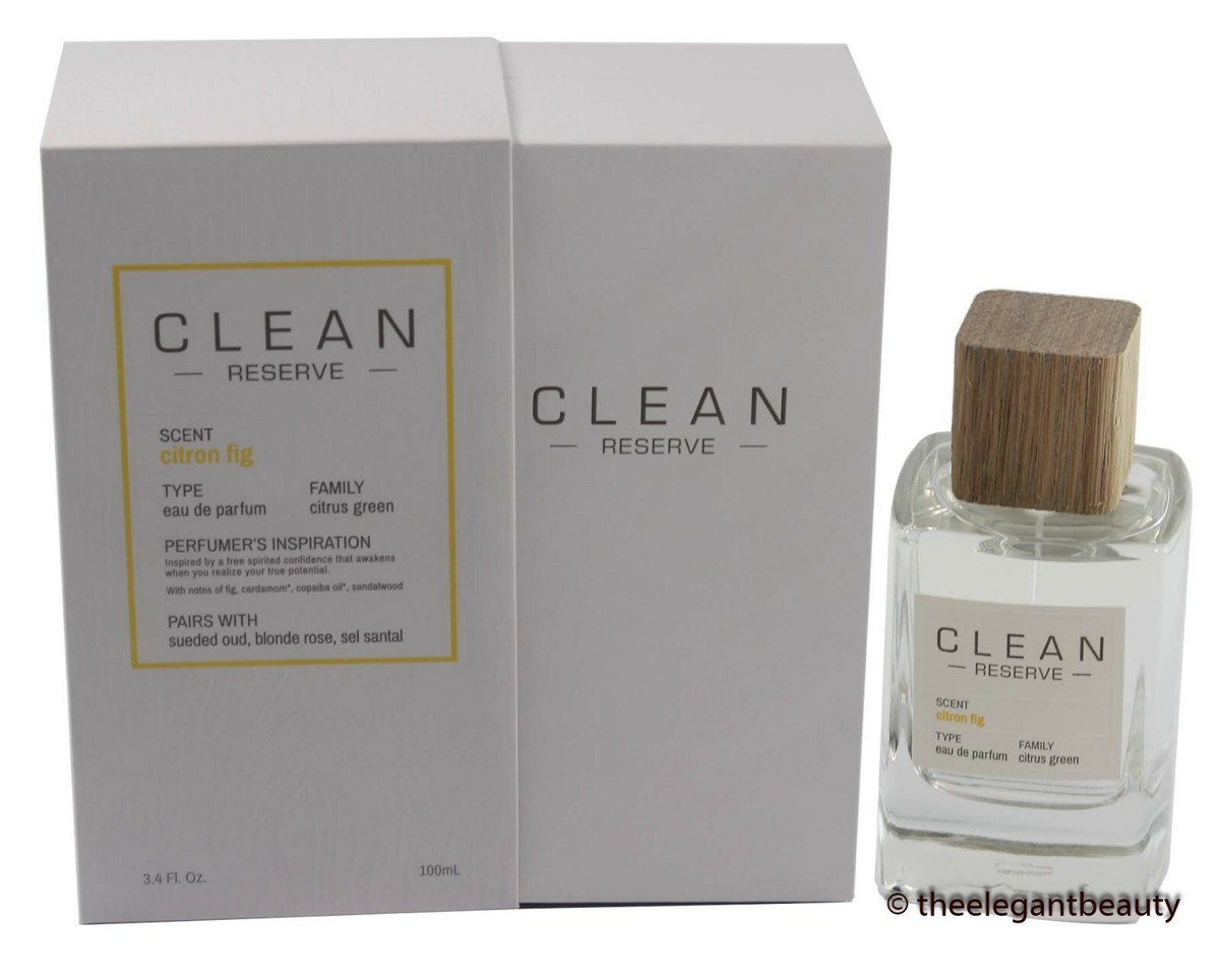 Clean Reserve Citron Fig By Clean 3.4oz/100ml Edp Spray For Women