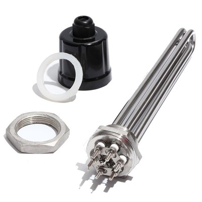 Stainless Steel Electric Heating Element Immersion 1 1/4 BSP Boiler Water  Heater | eBay