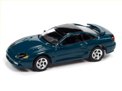 Auto World 1:64 A.S.S NEU Dodge Stealth R/T 1993 Peacock Green Modern Muscle OVP