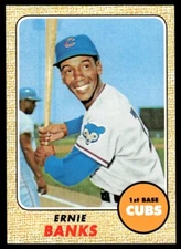 2011 Topps 60 Years of Original Back Ernie Banks Chicago Cubs #60YOT-76