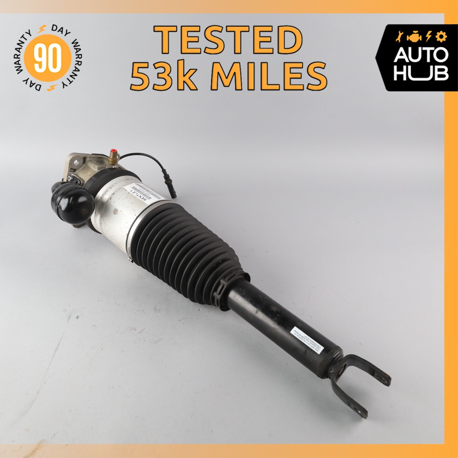 03-10 Bentley Continental GT Rear Left Driver Air Ride Air Shock Strut OEM 53k