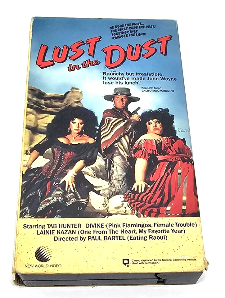 Lust In The Dust VHS 1985 Tab Hunter New World - Image 3 of 4