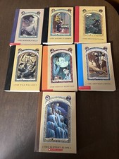 LOT 4-10 Lemony Snicket A Series of Unfortunate Events Book Lot 4 5 6 7 8 9 10
