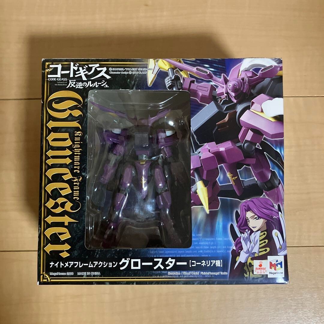 Code Geass Gloucester Cornelia MEGA HOUSE Knightmare Frame Action