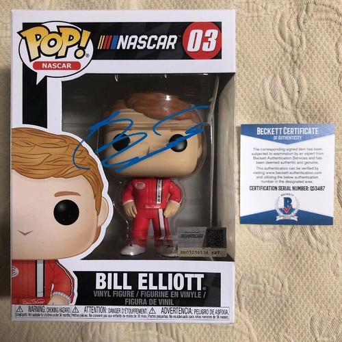 Bill Elliott Signed Autographed Nascar 03 Funko Pop Beckett COA 4 Bill Elliott Signed Autographed Nascar 03 Funko Pop Beckett COA 4 | Funko Pop | 2 Bill Elliott Signed Autographed Nascar 03 Funko Pop Beckett COA 4 | Funko Pop