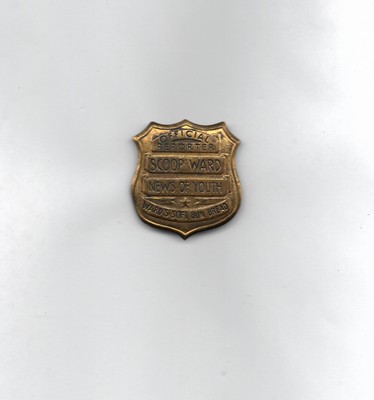 Reporters Pin Vintage Ward's Soft Bun Bread Official Reporter Scoop Ward News of ...