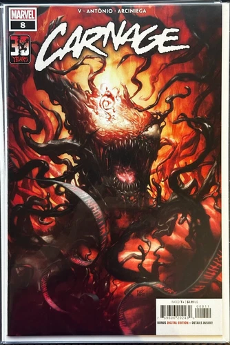 Carnage #8 (Marvel Comics, 2022) Cover A Kunkka NM