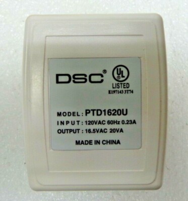 DSC PTC1620U 16.5VAC 20VA Power Supply Transformer 