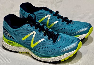 NEW BALANCE 880v7 Turq Blue Navy Lime Green Trufuse Running  display picture 1