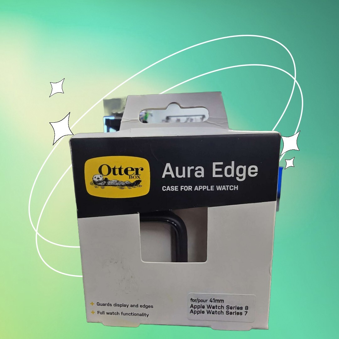 Otterbox Aura Edge Black Apple Watch Series 7/8 (41 mm) Case NIB