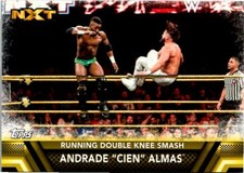 2017 Topps WWE Then Now Forever Finishers Signatures Moves #F-35 Andrade Almas 