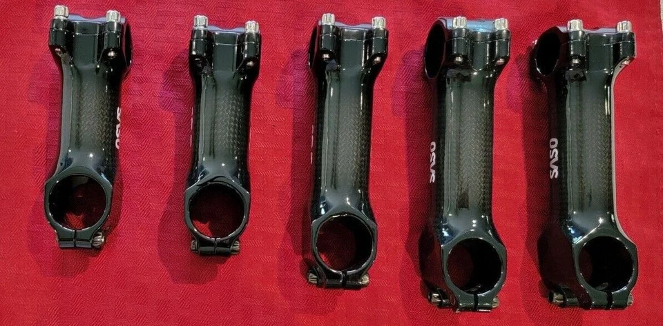 Saso Brand - Aluminum And  Carbon Wrap Stems  Many Sizes Available- Vintage, NOS - Image 3 of 4