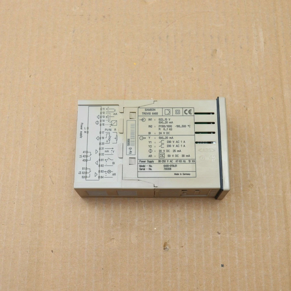 SAMSON 6493 TROVIS COMPACT CONTROLLER (2) - Image 4 of 4