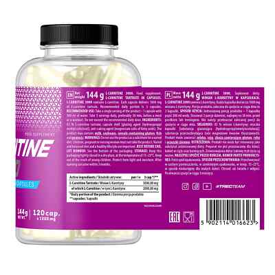 l carnitine 3000 tablet Trec Nutrition L-Carnitine 3000