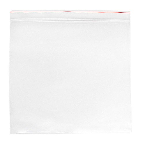MINIGRIP RED LINE MGRL4WH0406 Reclosable Poly Bag,Zip Seal,PK1000 9PV10