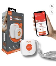 MOBI Emergency Alert Button-Smart Wireless Caregiver Monitoring System - NEW