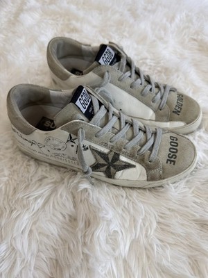 Golden Goose Women's Super-Star Texas Journey Printed Low Top
