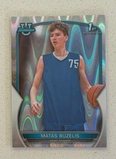 2022-23 Bowman U Chrome Matas Buzelis RayWave Refractor /100!- Chicago Bulls