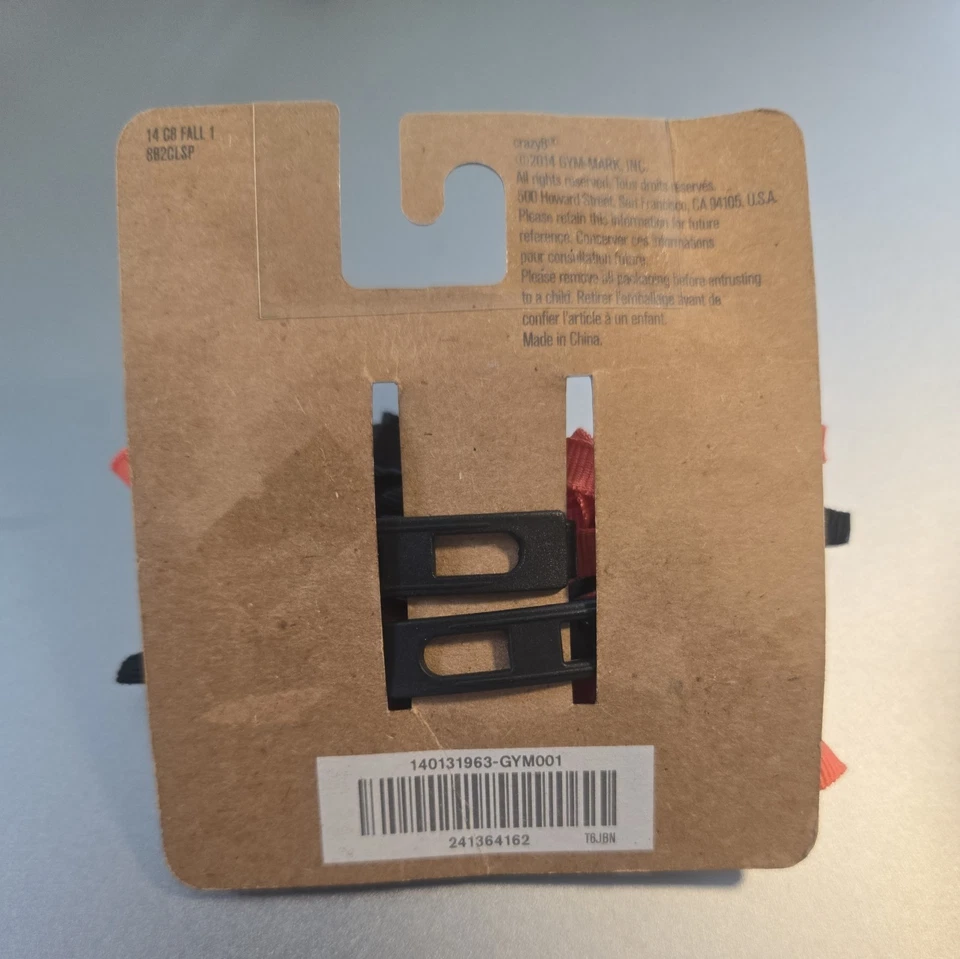 Crazy 8 Halloween Naranja Negro Cinta Rizada Pinzas para el Pelo Correas Nuevo con Etiquetas Foto 2 de 4