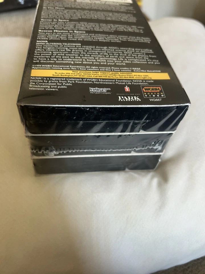 Vtg VHS 3 Tape Set Nova Space Explorers Documentary Sealed - Image 4 of 4
