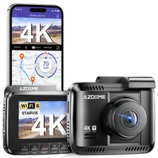 AZDOME 4K Autokamera Dashcam GPS WiFi 6 ADAS 24H Parkmodus Video Recorder GS63H
