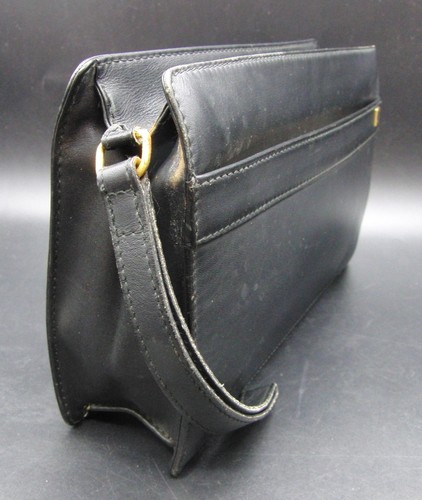 Luxury Dunhill Black Leather Toiletries Bag Zipper Length 27cm x Width 16cm - Picture 6 of 8