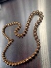Vintage 12kt 1/20  Gold Filled Ball Necklace Read Description  — photo 5