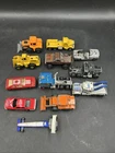 Lot Of 11 Vintage Matchbox Hot Wheels Die Cast Cars - Trucks Construction Car.ML